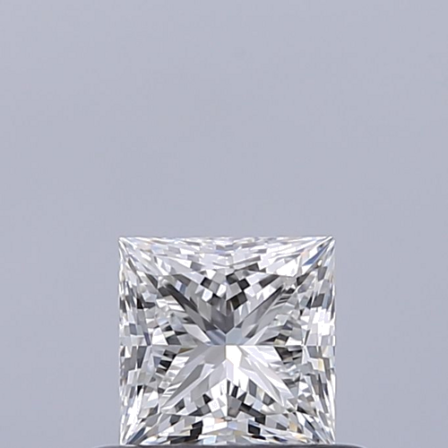 0.46 carat F-VVS1 Natūralus Princess Deimantas (1)