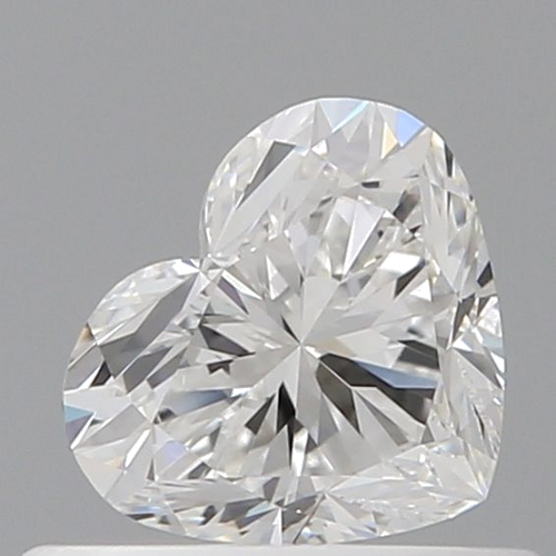 0.5 carat E-IF Natūralus Heart Deimantas (1)