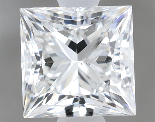 1.0 carat F-VS2 Natūralus Princess Deimantas (1)