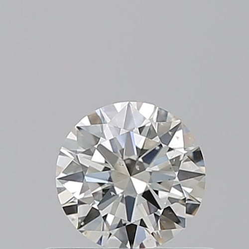 0.51 carat I-SI1 Excellent cut Natūralus Round Deimantas (1)