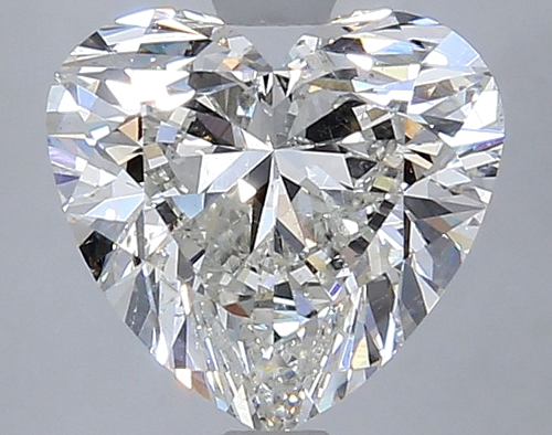 2.01 carat H-SI2 Natūralus Heart Deimantas (1)
