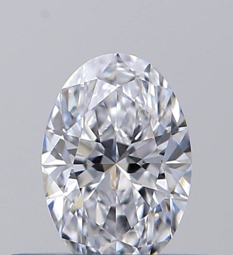 0.3 carat D-VVS1 Natūralus Oval Deimantas (1)