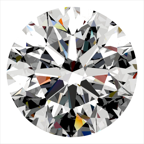 0.36 carat G-VS2 Excellent cut Natūralus Round Deimantas (1)