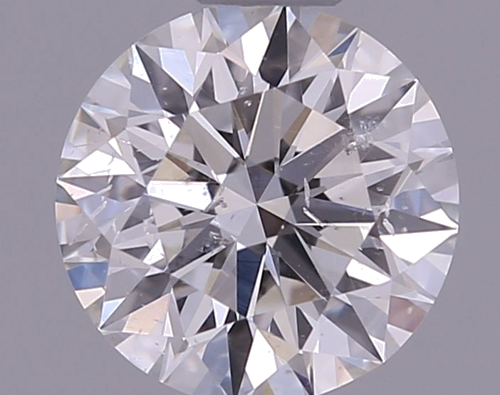 0.5 carat I-SI2 Excellent cut Natūralus Round Deimantas (1)