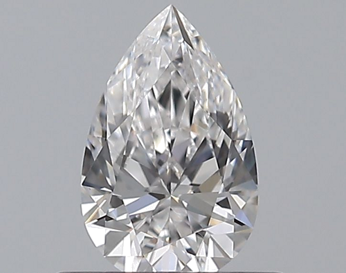0.39 carat D-VS1 Natūralus Pear Deimantas (1)