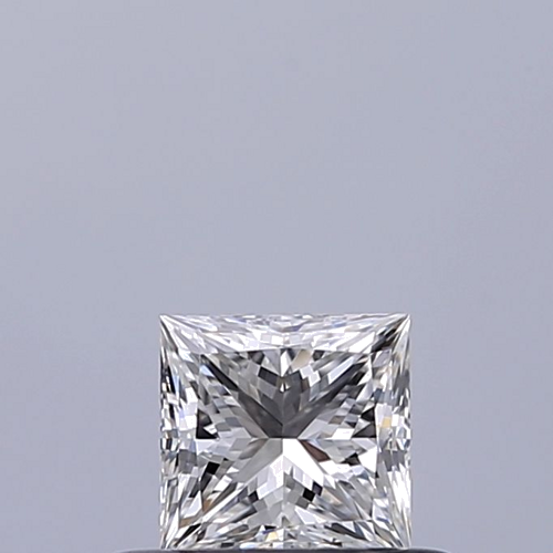 0.35 carat F-VVS1 Natūralus Princess Deimantas (1)
