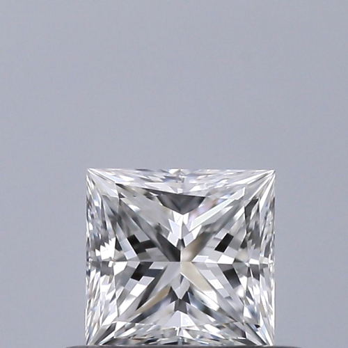 0.4 carat F-VVS1 Natūralus Princess Deimantas (1)