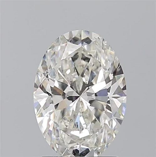 2.02 carat I-SI2 Natūralus Oval Deimantas (1)