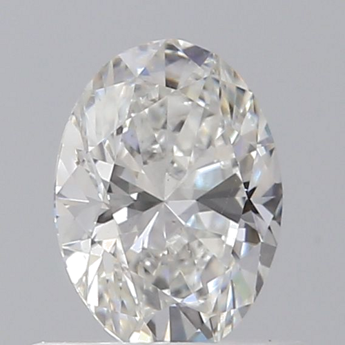 0.5 carat G-SI1 Natūralus Oval Deimantas (1)