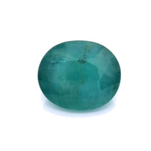 5.22 carat GREEN BRILLIANTSTEP cut Oval Grandidierite (1)