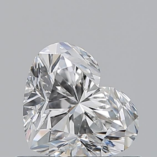 0.7 carat F-SI1 Natūralus Heart Deimantas (1)