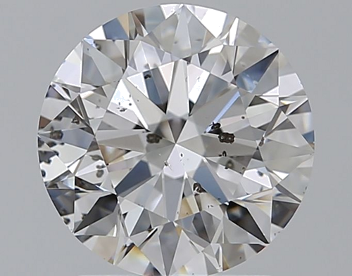 1.61 carat F-SI2 Excellent cut Natūralus Round Deimantas (1)