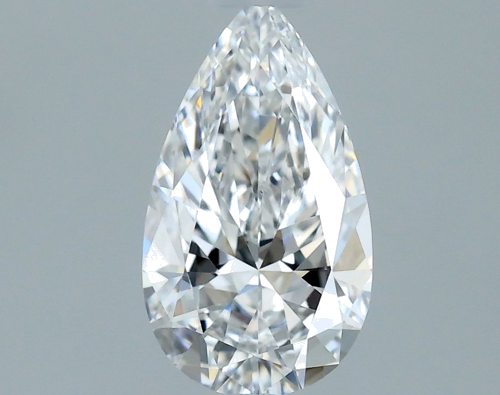 0.49 carat E-VS1 Natūralus Pear Deimantas (1)