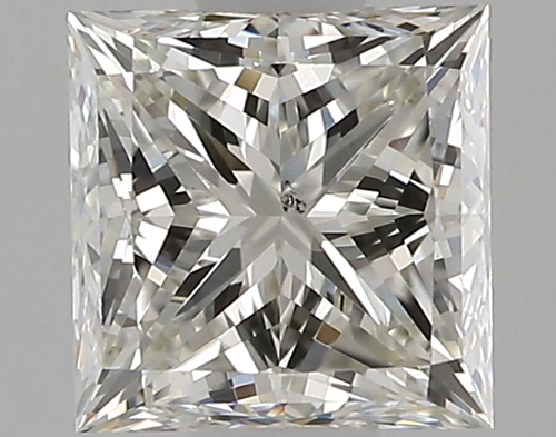 1.04 carat J-SI1 Natūralus Princess Deimantas (1)