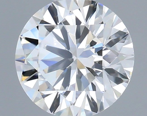 0.53 carat F-VVS1 Excellent cut Natūralus Round Deimantas (1)