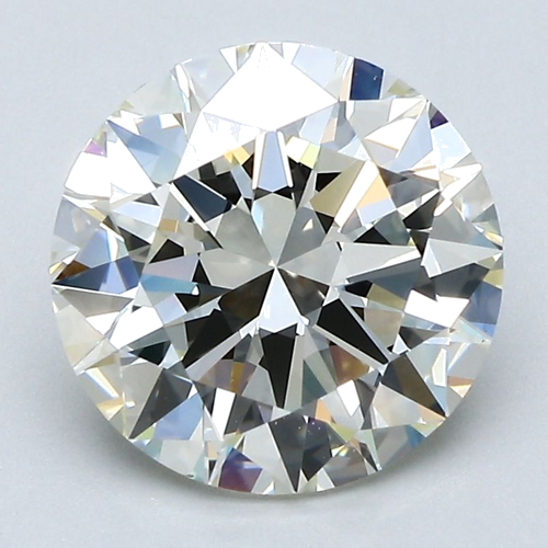 3.01 carat J-VS1 Excellent cut Natūralus Round Deimantas (1)