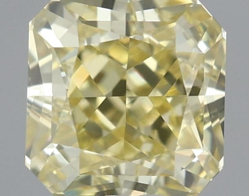 0.51 carat Fancy Yellow-VS2 Natūralus Radiant Deimantas (1)
