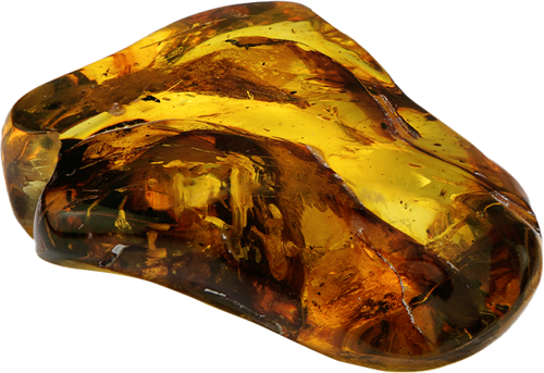 46,35 g Amber nugget with inclusion (4)