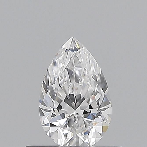 0.5 carat D-VS1 Natūralus Pear Deimantas (1)