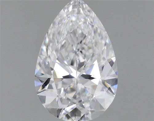 0.52 carat D-VS1 Natūralus Pear Deimantas (1)