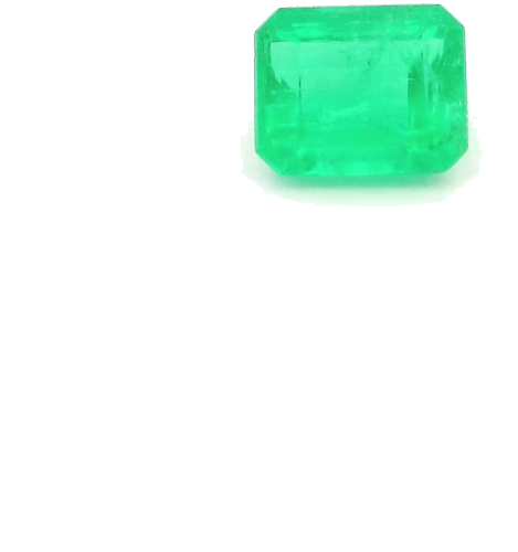 0.58 carat GREEN STEP cut Octagonal Smaragdas (1)