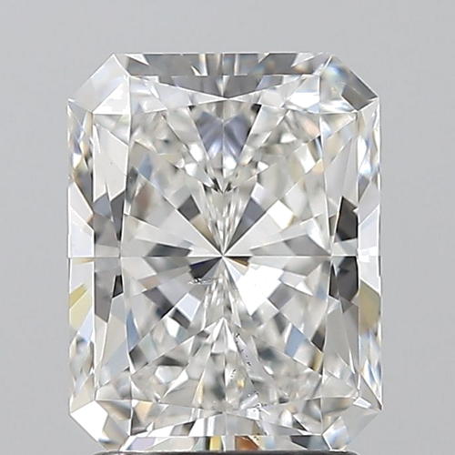 2.02 carat F-SI1 Natūralus Radiant Deimantas (1)