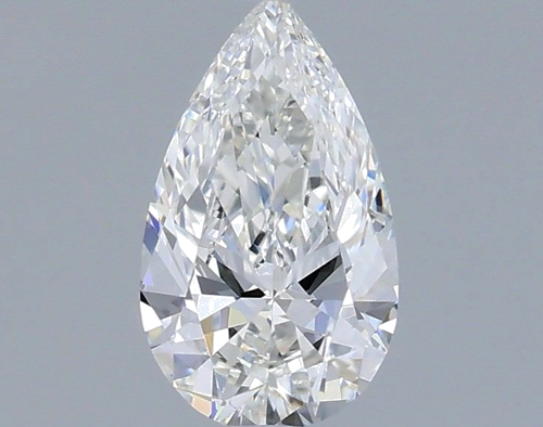 0.43 carat G-VS1 Natūralus Pear Deimantas (1)