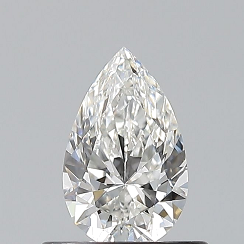 0.5 carat G-VS1 Natūralus Pear Deimantas (1)
