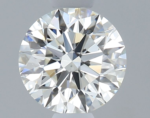 0.42 carat J-VS2 Excellent cut Natūralus Round Deimantas (1)