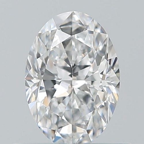 0.6 carat D-VS2 Natūralus Oval Deimantas (1)
