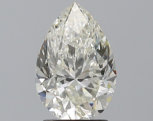 2.0 carat J-VS2 Natūralus Pear Deimantas (1)