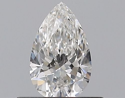 0.4 carat G-VS2 Natūralus Pear Deimantas (1)