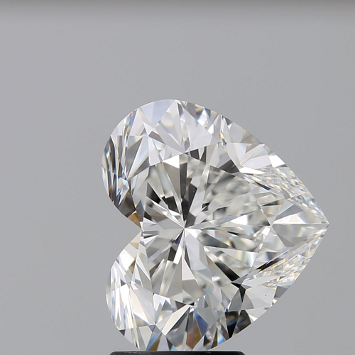 3.5 carat G-VS1 Natūralus Heart Deimantas (1)