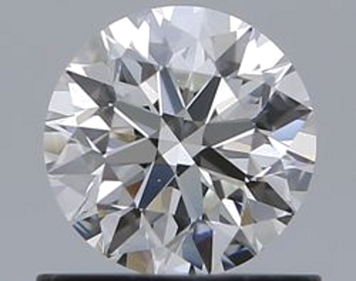 0.72 carat F-VS2 Excellent cut Natūralus Round Deimantas (1)