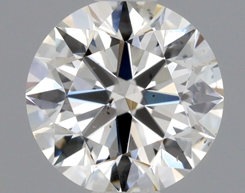 0.5 carat H-SI1 Excellent cut Natūralus Round Deimantas (1)