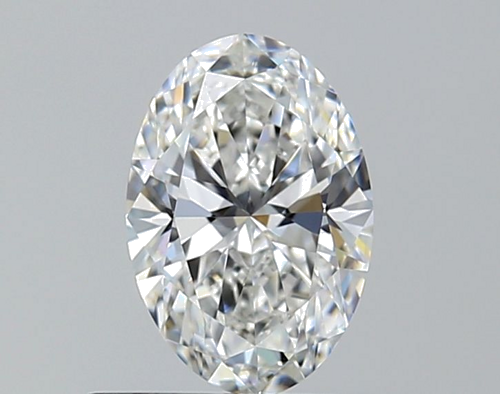 0.5 carat F-VS1 Natūralus Oval Deimantas (1)