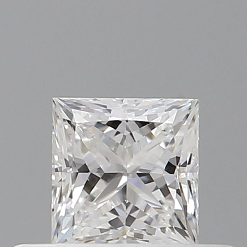 0.4 carat E-VVS2 Natūralus Princess Deimantas (1)