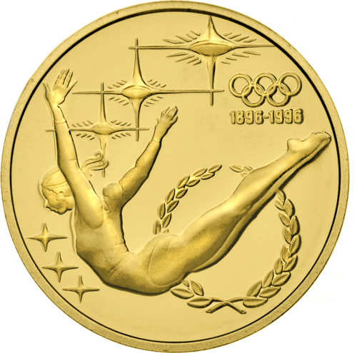 1993 Австралия 100 лет Олимпийским играм 200 долларов золотая монета (1)