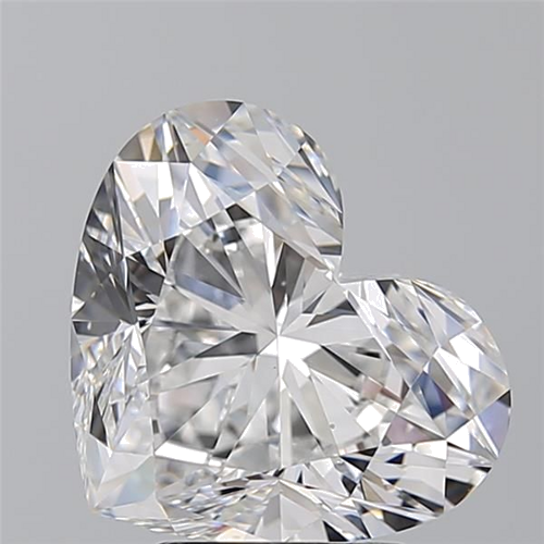 4.02 carat D-VS2 Natūralus Heart Deimantas (1)