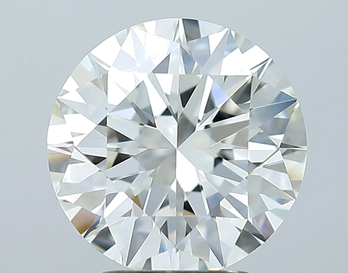 3.01 carat I-VVS2 Excellent cut Natūralus Round Deimantas (1)