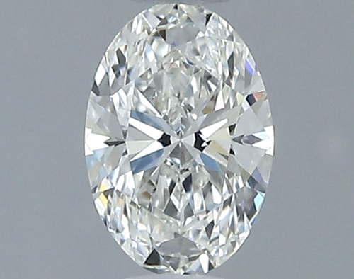 0.36 carat I-IF Natūralus Oval Deimantas (1)