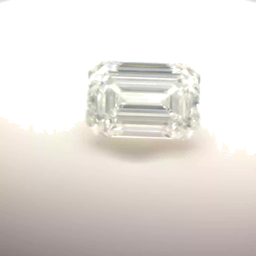1.25 carat F-VS2 Natūralus Emerald Deimantas (1)