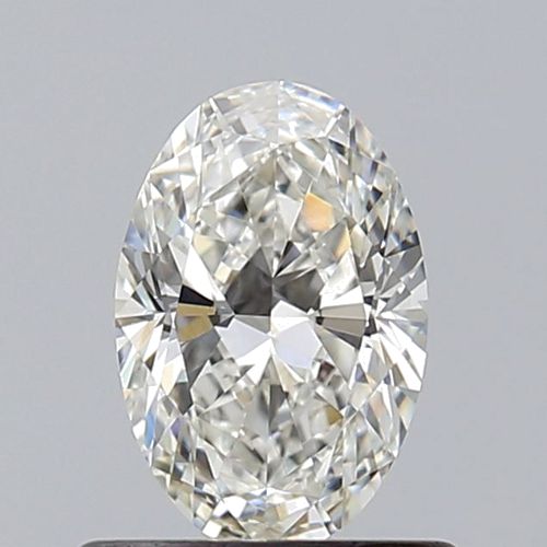 0.6 carat H-VS1 Natūralus Oval Deimantas (1)