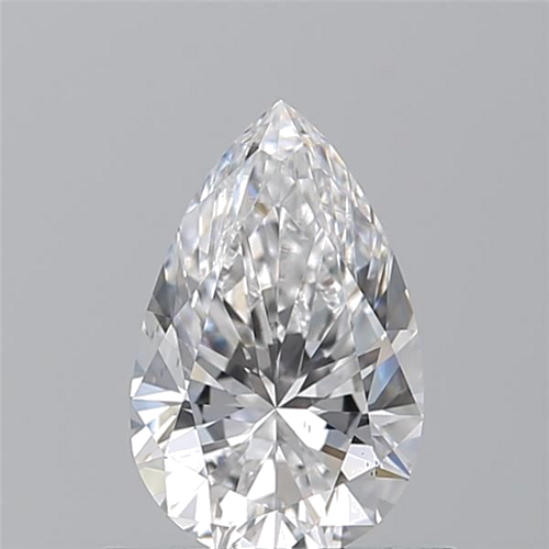 0.7 carat D-VS1 Natūralus Pear Deimantas (1)