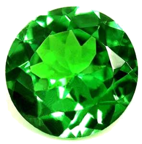 0.46 carat GREEN Round Garnet (1)
