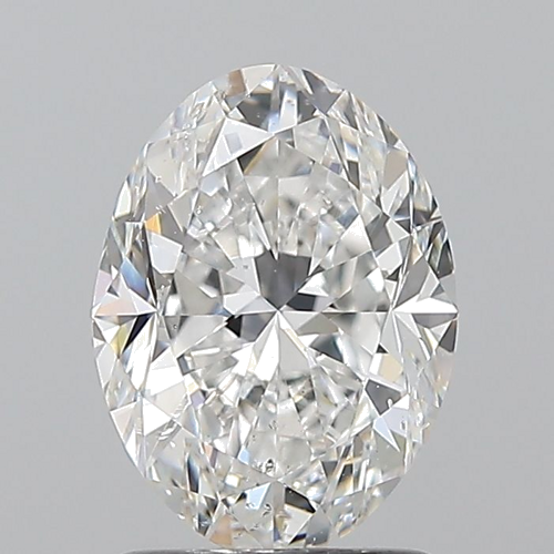 1.5 carat E-SI2 Natūralus Oval Deimantas (1)