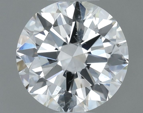 0.5 carat H-SI2 GD cut Natūralus Round Deimantas (1)