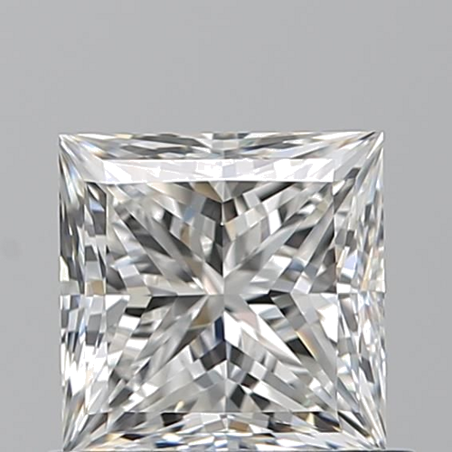 0.9 carat G-VVS1 Natūralus Princess Deimantas (1)