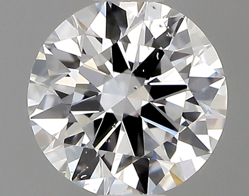0.44 carat D-SI1 Excellent cut Natūralus Round Deimantas (1)