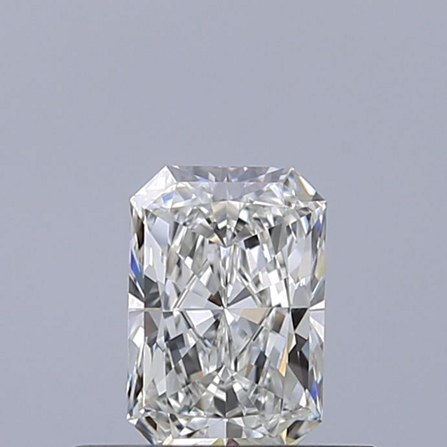 0.4 carat G-VVS1 Natūralus Radiant Deimantas (1)